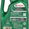 Castrol GTX High Mileage 5W-20 Synthetic Blend Motor Oil, 5 Quarts, Pack of 3