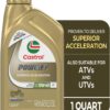 Castrol Power1 4T 10W-40 Full Synthetic Motorcycle Oil, 1 Quart, Pack of 6