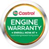 Castrol Power1 V-Twin 20W-50 Full Synthetic Motorcycle Oil, 1 Quart, Pack of 6