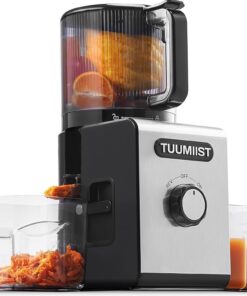 Cold Press Juicer Machines – 6.5'' Large Feed Chute for Whole Fruits & Vegetables, High Juice Yield, Easy To Clean
