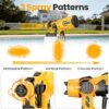 Cordless Paint Sprayer with 2 Batteries, 650W HVLP 21V Battery Powered Handheld Paint Gun Kit, 5 Nozzles & 3 Spray Patterns, Efficient Electronic Tools for Fence, Wall, Cabinets, House Painting Cordless Paint Sprayer with 2 Batteries, 650W HVLP 21V Battery Powered Handheld Paint Gun Kit, 5 Nozzles & 3 Spray Patterns, Efficient Electronic Tools for Fence, Wall, Cabinets, House Painting
