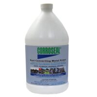 Corroseal Rust Converter & Metal Primer – Stops & Prevents Corrosion on Metal, Pro-Grade Rust Inhibitor for Cars, Trucks, Trailers, Marine & Industrial Equipment, 1 Gallon