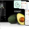 Cosori Smart Food Kitchen Scale with Nutritional Calculator, Free App for AI Scan, Calorie & Macro Tracking, Food Preload, On-Screen Nutrient Info, Personal Goals, Rechargeable, 11 lb / 5 kg