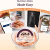 Cosori Smart Food Kitchen Scale with Nutritional Calculator, Free App for AI Scan, Calorie & Macro Tracking, Food Preload, On-Screen Nutrient Info, Personal Goals, Rechargeable, 11 lb / 5 kg
