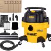 DEWALT 6 Gal Stealthsonic Shop Vacuum Wet and Dry, 5 Peak HP Shop Vac with Poweful Suction, Ultra-Quiet Shopvac Wet Dry Vacuum Cleaner with 6 Dust Bages for Home, Jobsite, Workshop, Garage and Auto