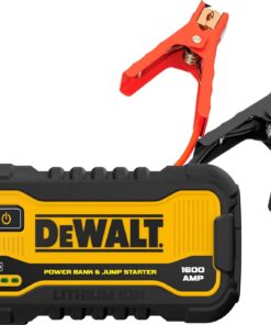DeWalt DXAELJ16 1600 Peak Amp Jump Starter Battery Booster with USB Power Station
