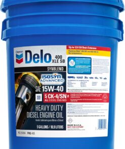 Delo 222290465 400 XLE Synthetic Blend 15W-40 Motor Oil - 5 Gallon Pail