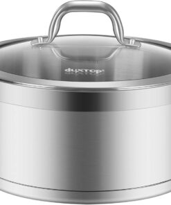 Duxtop Professional Stainless Steel Cookware Induction Ready Impact-bonded Technology (4.2Qt Stockpot)