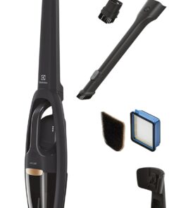 Electrolux WellQ7 Cordless 2-in-1 Vacuum with High Suction Power and 5-Step Filtration System, 50-Minute Run Time, 2 Power Modes, Granite Gray