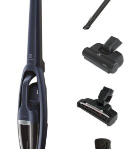 Electrolux WellQ7 Pet Cordless 2-in-1 Vacuum Cleaner with Motorized PetPro+ Nozzle for Easy Pet Hair Removal, 50-Minute Run Time, 2 Power Modes, Indigo Blue
