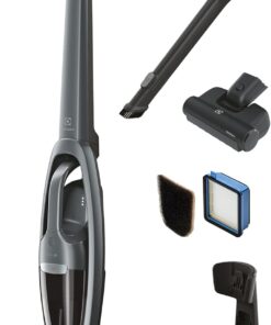 Electrolux WellQ7 Pet Cordless 2-in-1 Vacuum Cleaner with Motorized PetPro+ Nozzle for Easy Pet Hair Removal, 50-Minute Run Time, 2 Power Modes, Shale Gray