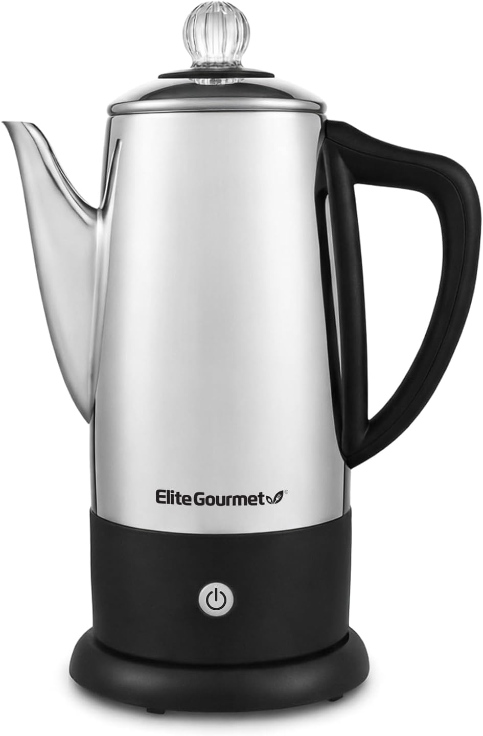 Elite Gourmet EC812 Electric 12-Cup Coffee Percolator with Keep Warm, Clear Brew Progress Knob Cool-Touch Handle Cord-less Serve, Stainless Steel Elite Gourmet EC812 Electric 12-Cup Coffee Percolator with Keep Warm, Clear Brew Progress Knob Cool-Touch Handle Cord-less Serve, Stainless Steel