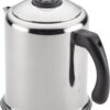Farberware 47053 Classic Stainless Steel Yosemite 12-Cup Coffee Percolator, 12 Cup Coffee Maker, Silver Farberware 47053 Classic Stainless Steel Yosemite 12-Cup Coffee Percolator, 12 Cup Coffee Maker, Silver