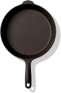 Field Company 10.25-Inch Cast Iron Skillet – Pre-Seasoned Frying Pan for Searing, Baking & Everyday Cooking, Lighter & Easy to Handle, Smooth, Made in USA (No.8, 2–4 Servings)
