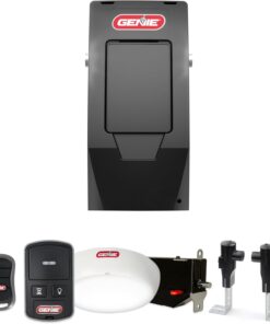 Genie 6072H-O Residential Wall Mounted Garage Door Opener, Black