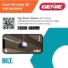 Genie Chain Glide Connect Essentials Smart Garage Door Opener - Reliable Chain Drive Opener With LED Lighting- Compatible with Alexa, SmartThings, Brilliant Smart Home
