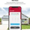 Genie Chain Glide Connect Essentials Smart Garage Door Opener - Reliable Chain Drive Opener With LED Lighting- Compatible with Alexa, SmartThings, Brilliant Smart Home