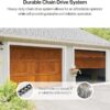 Genie Chain Glide Connect Essentials Smart Garage Door Opener - Reliable Chain Drive Opener With LED Lighting- Compatible with Alexa, SmartThings, Brilliant Smart Home