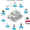 Genie Chain Glide Connect Essentials Smart Garage Door Opener - Reliable Chain Drive Opener With LED Lighting- Compatible with Alexa, SmartThings, Brilliant Smart Home