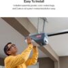 Genie ChainMax 1000 Garage Door Opener - Durable Chain Drive - Includes two 3-Button Pre-Programmed Remotes,Wall Console, Wireless Keypad, Safe-T-Beams - Model 3022-TKH, 140V DC Motor,Gray