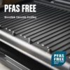 George Foreman Family-Size Grill & Panini Press, Nonstick Ceramic Coating, Fat-Removing Slope, Adjustable Angle, Indoor/Outdoor Use