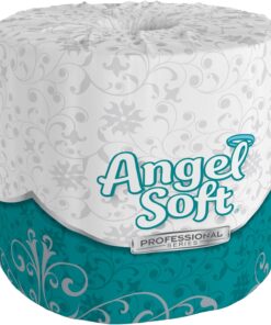 Georgia-Pacific Angel Soft Professional Series Premium 2-Ply Embossed Toilet Paper; 16840; 450 Sheets Per Roll; 40 Rolls Per Case; White