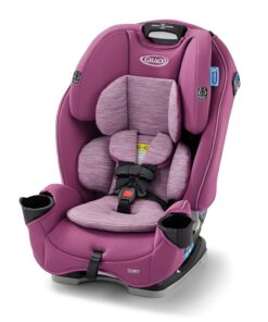 Graco Slimfit 3-in-1 Convertible Car Seat, Space Saving Design, Forward & Rear-Facing, Highback Booster Option – Sydney