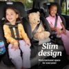 Graco Slimfit 3-in-1 Convertible Car Seat, Space Saving Design, Forward & Rear-Facing, Highback Booster Option – Sydney