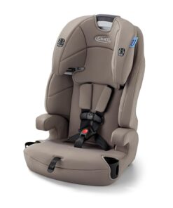 Graco Tranzitions 3-in-1 Harness Booster Car Seat, Forward Facing Car Seat, Highback, to Backless Booster, Cinder