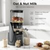 Juicer Machines, 3-in-1 Cold Press Juicer with 6.5" Extra Large Chute, 100oz Large Capacity, AC Motor, Makes Juice, Nut Milk & Sorbet, Premium Gray