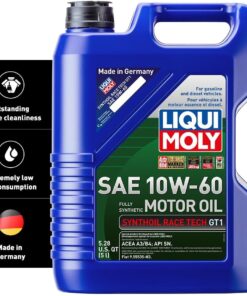 LIQUI MOLY Synthoil Race Tech GT1 SAE 10W-60 | 5 L | Fully synthetic engine oil | SKU: 2024