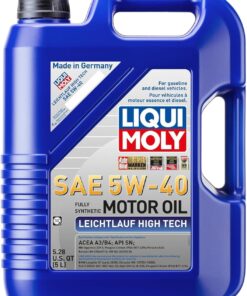 Liqui Moly Leichtlauf High Tech SAE 5W-40 | 5 L | Synthesis Technology Motor Oil | SKU: 2332