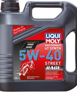 Liqui Moly Motorbike 4T Synth 5W-40 Street Race | Full Synthetic Motor Oil | 4 Liter | SKU: 20076