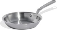 Made In Cookware - 10-Inch Stainless Steel Frying Pan - 5 Ply Stainless Clad - Professional Cookware - Crafted in Italy - Induction Compatible
