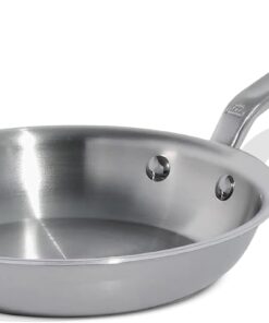 Made In Cookware - 10-Inch Stainless Steel Frying Pan - 5 Ply Stainless Clad - Professional Cookware - Crafted in Italy - Induction Compatible