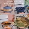 Our Place Always Pan 2.0 | 10.5" Ceramic Pan with Modular Lid, Steamer Basket & Spatula | Patented 10-in-1 Nonstick, Non-Toxic Cookware Made Without PFAS | Induction & Oven-Safe up to 450°F | Char