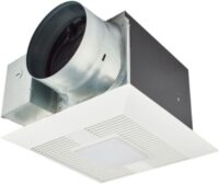 Panasonic WhisperGreen Select Ceiling Mount Exhaust Fan with LED Light, Customizable, 50-80-110 CFM, FV-0511VKL3