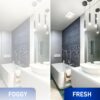 Panasonic WhisperGreen Select Ceiling Mount Exhaust Fan with LED Light, Customizable, 50-80-110 CFM, FV-0511VKL3