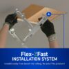 Panasonic WhisperGreen Select Dual Speed Ceiling Mount Exhaust Fan, Designer Grille, Customizable, 30 to 110 CFM, FV-0511VKS3S
