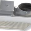Panasonic WhisperValue Ceiling/Wall Mount Dual Speed Bathroom Exhaust Fan, 30 to 100 CFM, FV-0810VSS1