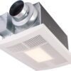 Panasonic WhisperWarm Ceiling Mount Bathroom Exhaust Fan with LED Light & Heater, 50-80-110 CFM, FV-0511VHL1