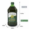 Premium Selection Extra Virgin Olive Oil, 68 Oz - First Cold Pressed, Ideal for Roasting, Baking, Dressings - Imported from Italy by Colavita