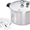 Presto 01755 16-Quart Aluminum canner Pressure Cooker, One Size, Silver