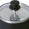 Presto 02815 12-Cup Cordless Coffee Percolator - Stainless Steel, Modern Design, Easy Pour Spout, Stay-Cool Handle, Matte-Black