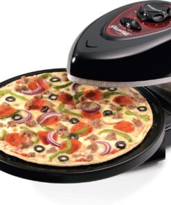 Presto 03430 Pizzazz Plus Rotating Oven, Black