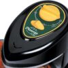 Presto 03434 Pizzaz Plus Rotating Oven - 12-Inch, Countertop Pizza Oven, Nonstick Tray, Top and Bottom Heating Elements, Easy to Clean, Green/Gold
