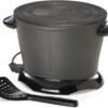 Presto 05450 DualDaddy Electric Deep Fryer, Black