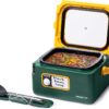 Presto 06019 8-Quart Nomad Traveling Slow Cooker, Locking Lid, Dry Erase Board, Green/Gold