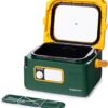Presto 06019 8-Quart Nomad Traveling Slow Cooker, Locking Lid, Dry Erase Board, Green/Gold