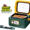 Presto 06019 8-Quart Nomad Traveling Slow Cooker, Locking Lid, Dry Erase Board, Green/Gold